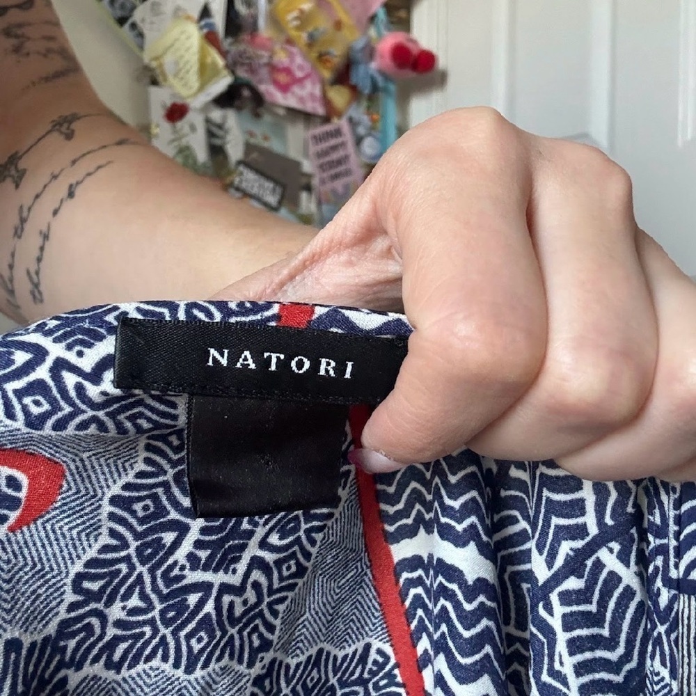 Natori Aztec Patterned Set OS - Picture 4 of 4